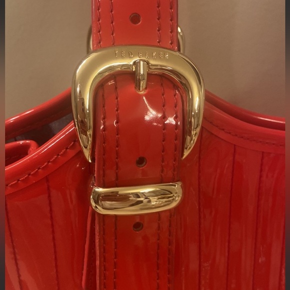 Ted Baker Quilted Patent Tote - Picture 3 of 11